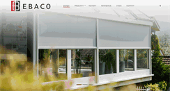 Desktop Screenshot of ebaco.sk